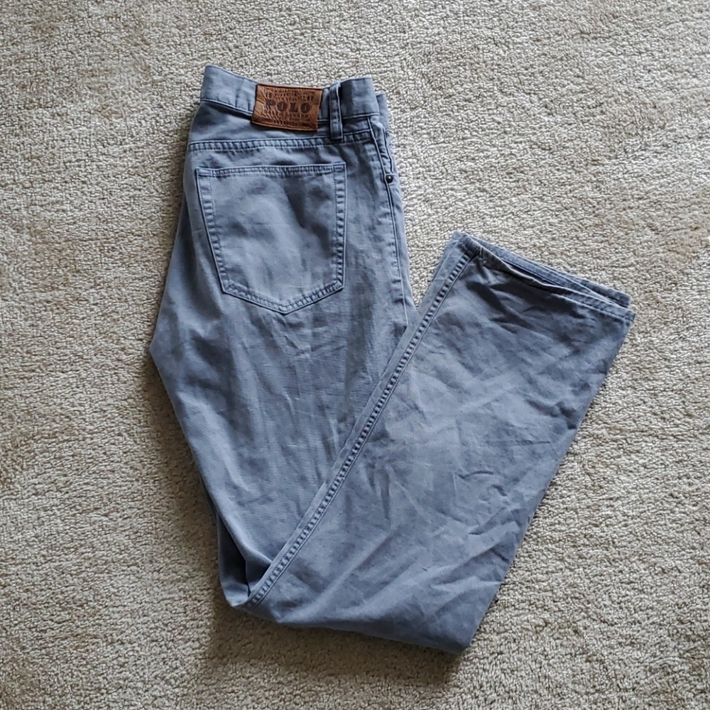 Polo Ralph Lauren Light Blue 5 Pocket Jeans